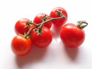 Tomatoes on the vine