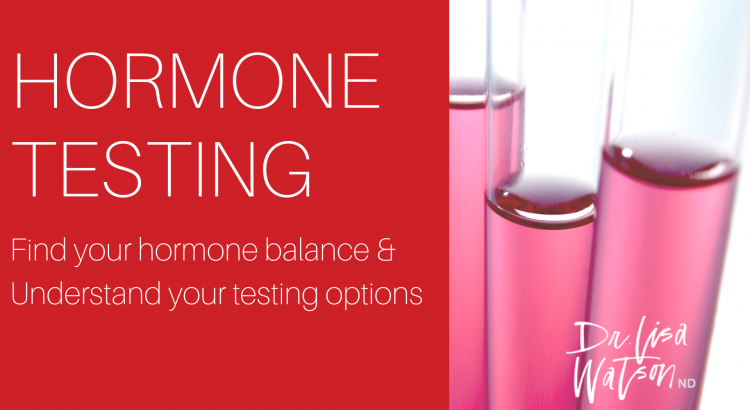 Hormone Testing Dr Lisa Watson