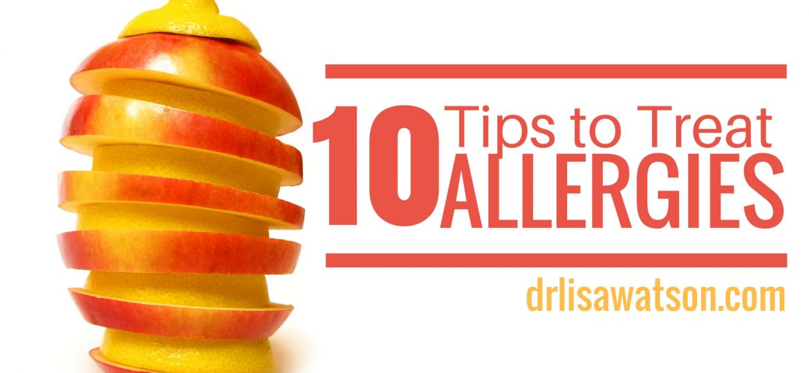 10 tips to treat allergies