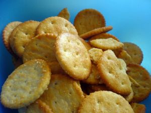 Ritz crackers - another vegan treat