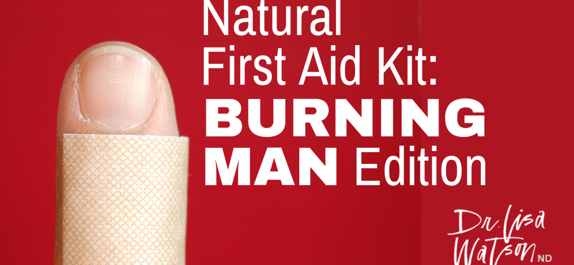 Natural first aid kit