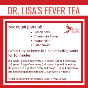Tea for Fever in Children | Dr. Lisa Watson