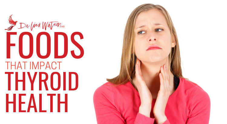 Foods that impact thyroid health