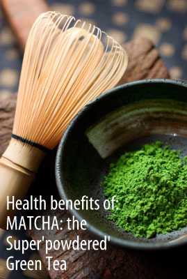 Matcha, green tea powder, in a chawan vessel with a chasen. Shallow dof.