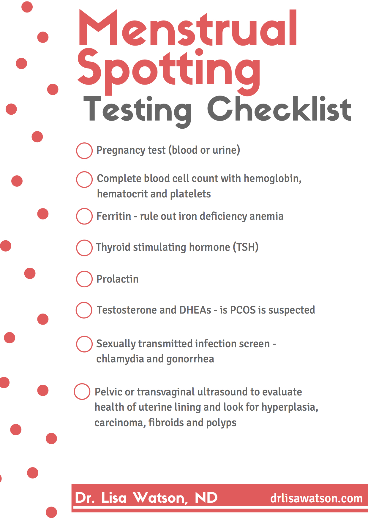 What Causes Prolonged Menstrual Spotting