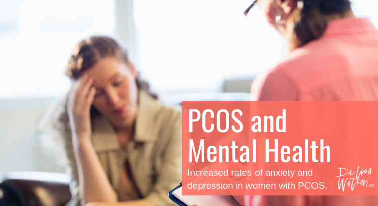 PCOS can increase the incidence of mental health diagnosis